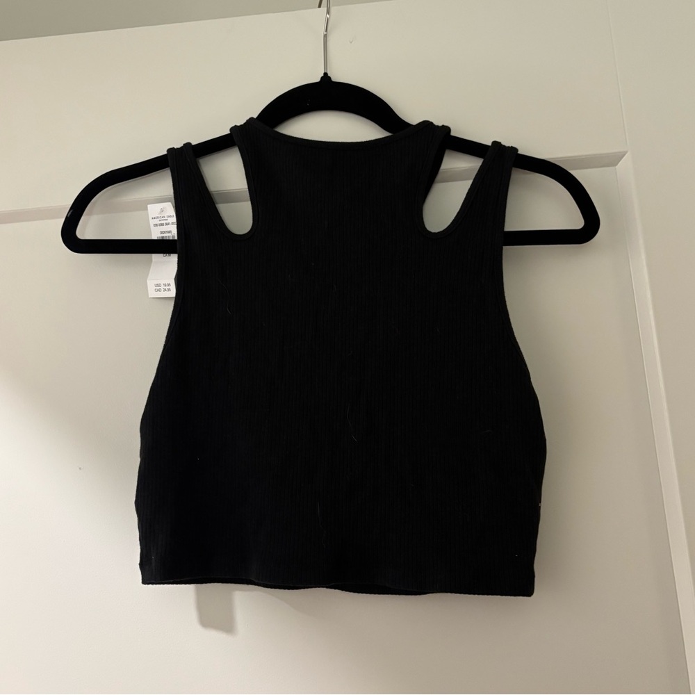 American Eagle cutout crop tank